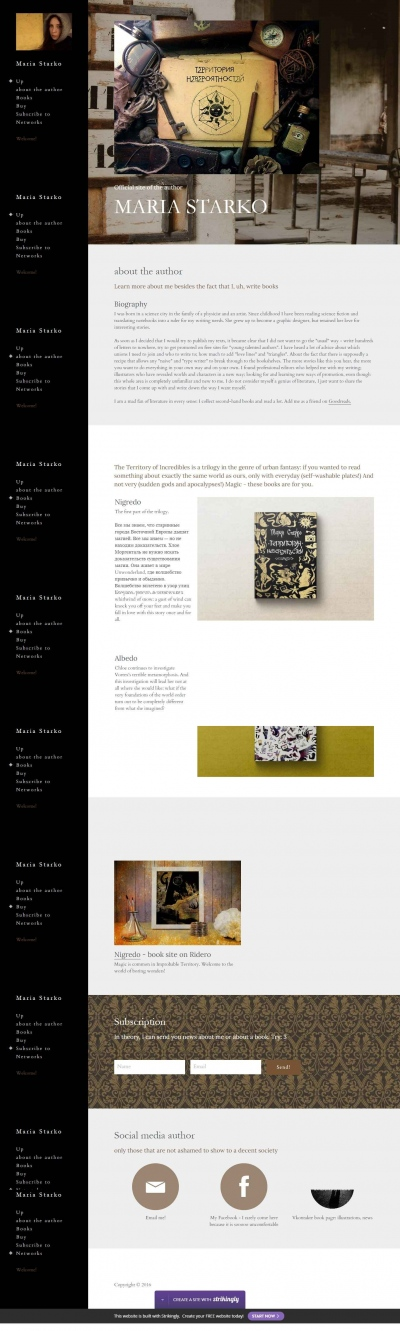 mariastarko-one-page mariastarko-one-page